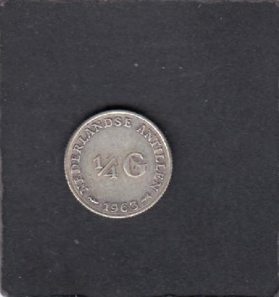 Beschrijving: 1/4 Gulden 